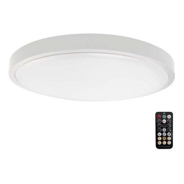 Plafoniera LED da bagno con sensore LED/36W/230V 4000K IP44 bianco + telecomando