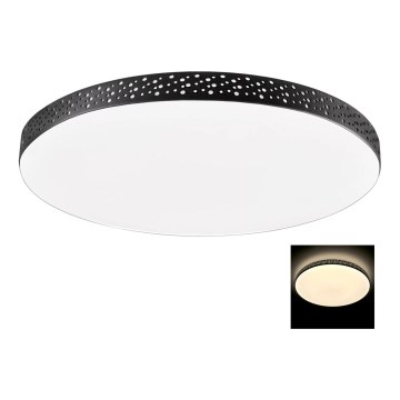 Plafoniera LED da bagno MOON LED/18W/230V nero IP44