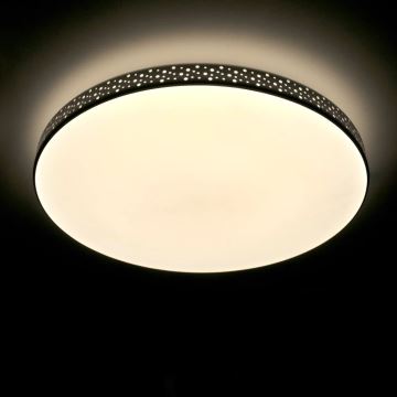 Plafoniera LED da bagno MOON LED/18W/230V nero IP44