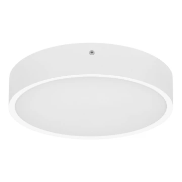 Plafoniera LED da esterno con sensore MARTIN LED/25W/230V 3000/4000K diametro 35 cm IP65 bianco