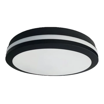 Plafoniera LED da esterno MARLON LED/12W/230V 4000K IP54 nero