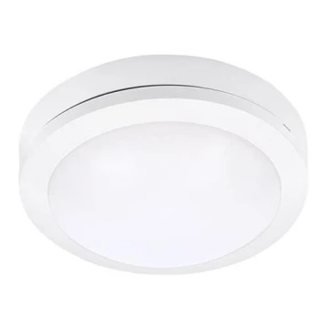 Plafoniera LED da esterno SIENA LED/13W/230V IP54 diametro 17 cm bianco