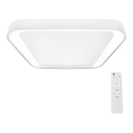 Plafoniera LED dimmerabile QUADRO LED/38W/230V 3000-6000K bianco + telecomando