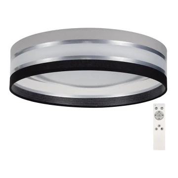 Plafoniera LED dimmerabile SMART CORAL GOLD LED/24W/230V nero/grigio+ telecomando