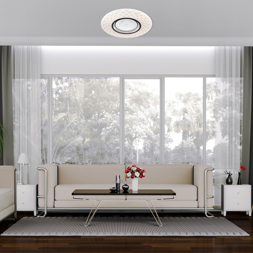 Plafoniera LED dimmerabile TOKYO LED/48W/230V + Telecomando