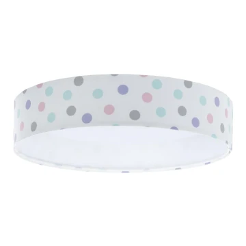 Plafoniera LED GALAXY KIDS LED/24W/230V punti colorato