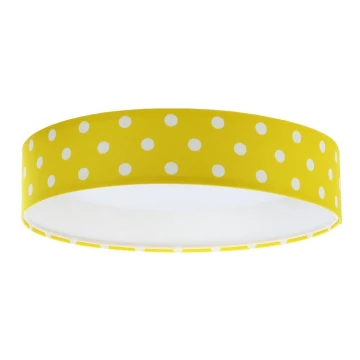 Plafoniera LED GALAXY KIDS LED/24W/230V punti giallo/bianco