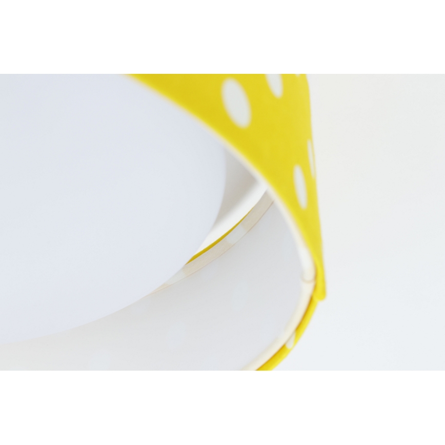 Plafoniera LED GALAXY KIDS LED/24W/230V punti giallo/bianco