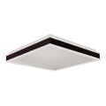 Plafoniera LED LED/24W/230V 4000K 45x45 cm nero