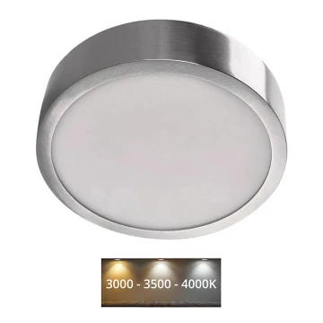 Plafoniera LED NEXXO LED/12,5W/230V 3000/3500/4000K d. 17 cm cromato