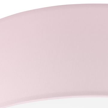 Plafoniera SIRJA PASTEL 2xE27/60W/230V diametro 45 cm rosa