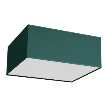 Plafoniera VERDE 3xE27/60W/230V 50x50 cm verde