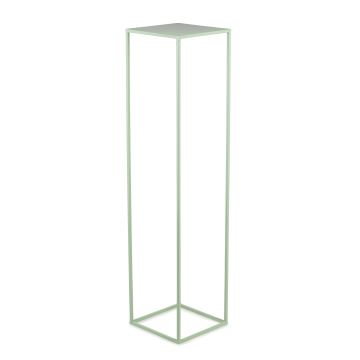 Portafiori 100x24 cm luce verde