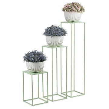 Portafiori 70x24 cm luce verde