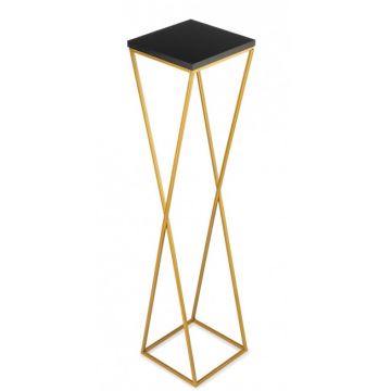 Portafiori LOFT 100x24 cm oro/nero