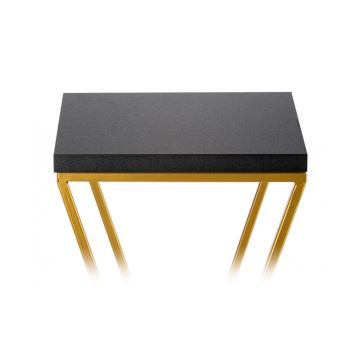 Portafiori LOFT 100x24 cm oro/nero