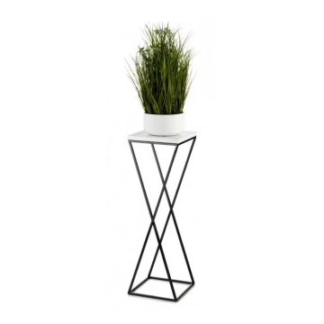 Portafiori LOFT 70x24 cm nero/bianco