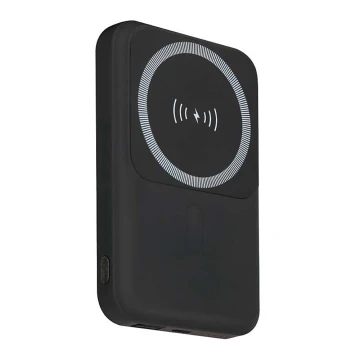 Power Bank magnetico con ricarica wireless Power Delivery 10 000mAh/20W/3,7V nero