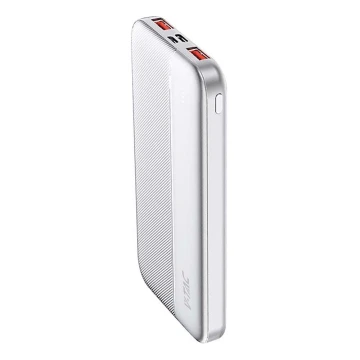 Power Bank Power Delivery 10000mAh/22,5W/5V argento