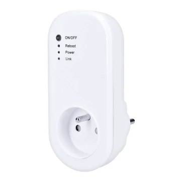 Presa Smart con contatore di energia elettrica 230V Wi-Fi Tuya