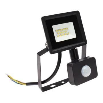 Proiettore LED da esterno con sensore NOCTIS LUX 3 LED/10W/230V 4000K IP44 nero