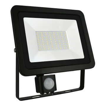 Proiettore LED da esterno con sensore NOCTIS LUX 3 LED/50W/230V 3000K IP44 nero