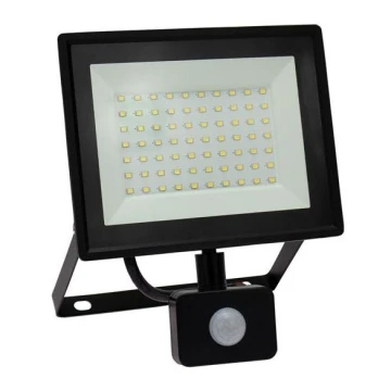 Proiettore LED da esterno con sensore NOCTIS LUX 3 LED/50W/230V 4000K IP44 nero