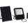 Proiettore LED dimmerabile con pannello solare e dusk sensore LED/10W/10000 mAh 3,2V IP65 + telecomando