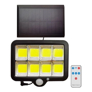 Proiettore solare a LED con sensore INTEGRA LED/3W/3,7V IP44 + telecomando