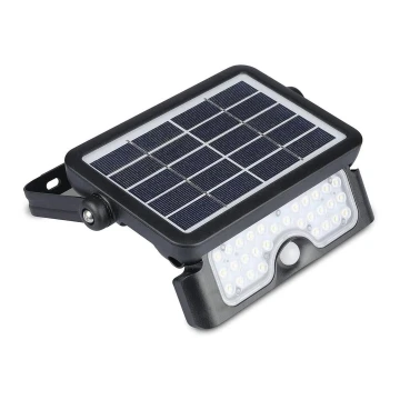 Proiettore solare a LED con sensore LED/5W/3,7V IP65 4000K