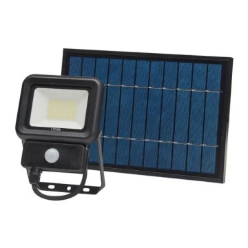 Proiettore solare da esterno a LED con sensore LED/20W/3,7V 6500K IP65