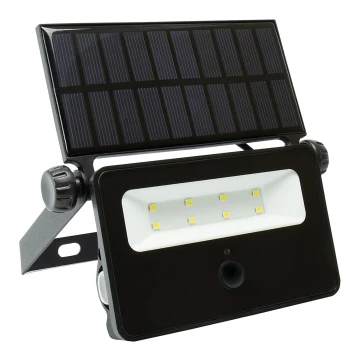 Proiettore solare LED con sensore NOCTIS LED/2W/1800 mAh 3,7V 6000K IP65