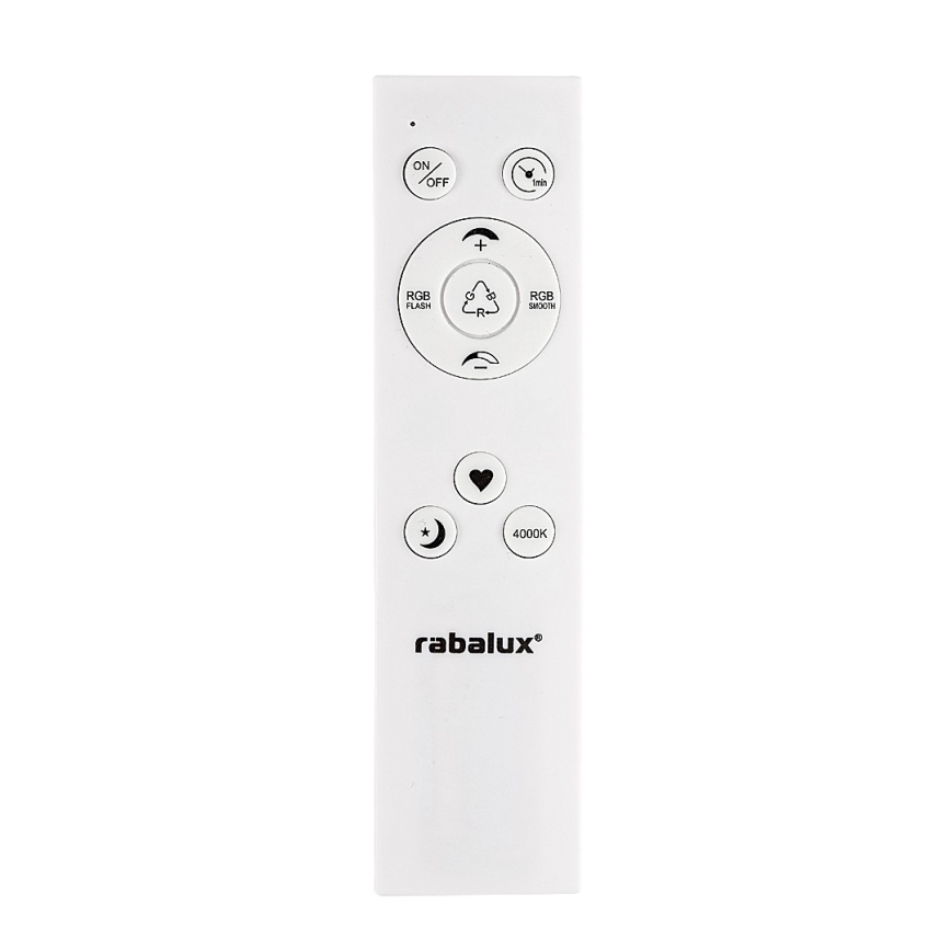 Rabalux - Plafoniera LED RGB dimmerabile LED/22W/230V Wi-Fi + telecomando