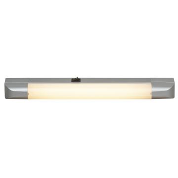 Rabalux - Lampada sottopensile BAND LIGHT 1xG13/10W/230V 39,5 cm argento