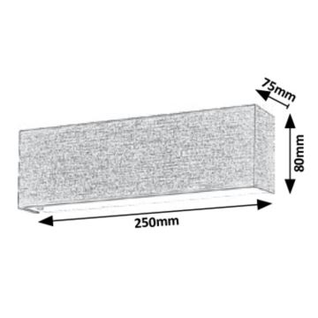 Rabalux - Applique a LED LED/6W/230V bianco