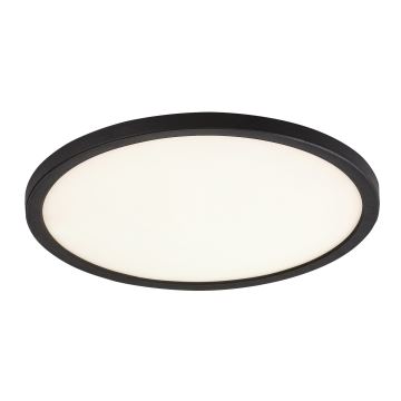 Rabalux - Plafoniera LED LED/36W/230V 3000/4000/6000K diametro 40 cm nero