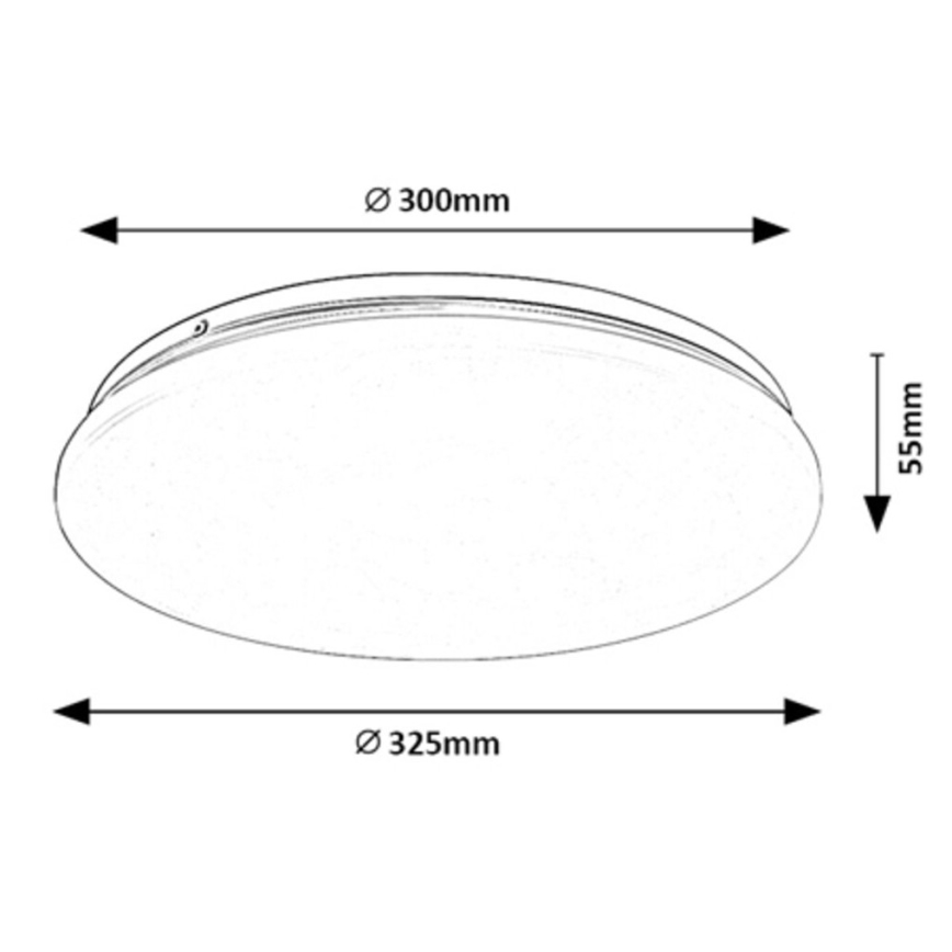 Rabalux - Plafoniera LED LED/18W/230V 4000K 32 cm