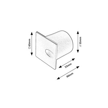 Rabalux - Illuminazione scale LED da esterno LED/3W/230V IP54 3000K bianco