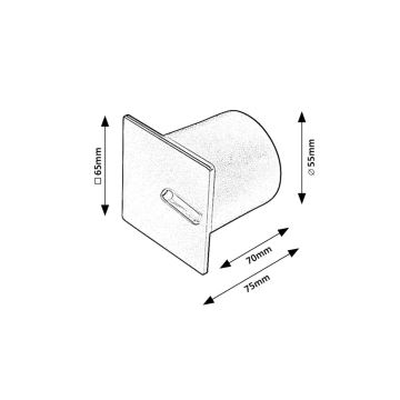 Rabalux - Illuminazione LED scale LED/3W/230V 3000K nero