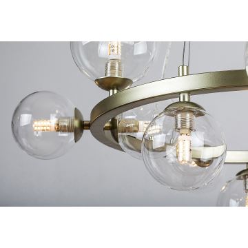 Rabalux - Lampadario a sospensione con filo 11xG9/28W/230V