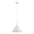 Rabalux 72008 - Lampadario a sospensione con filo 1xE27/40W/230V bianco