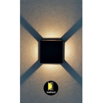 Rabalux 7317 - Applique LED per esterni LED/6W/230V IP54 nero