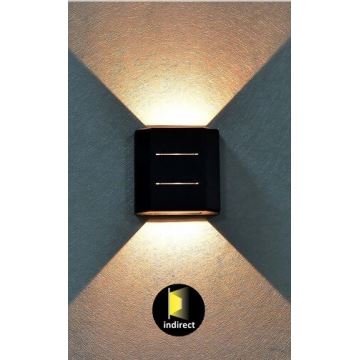 Rabalux 7317 - Applique LED per esterni LED/6W/230V IP54 nero