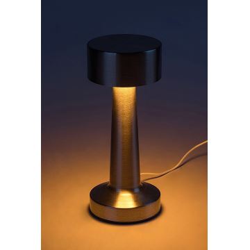 Rabalux - LED Ricaricabile touch lampada da tavolo LED/2,7W/5V 1200mAh 3000/4000/6000K cromo