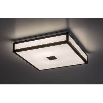 Rabalux - Plafoniera LED da bagno LED/24W/230V IP44 4000K 40x40 cm nero