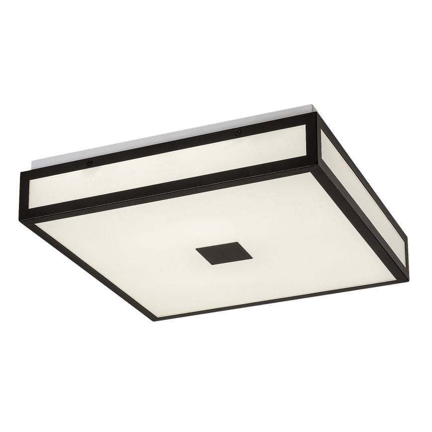 Rabalux - Plafoniera LED da bagno LED/24W/230V IP44 4000K 40x40 cm nero