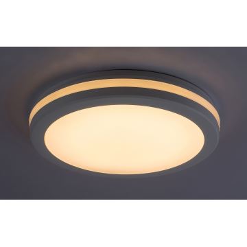 Rabalux - Plafoniera LED da bagno LED/28W/230V 3000/4000/6500K IP54 bianco