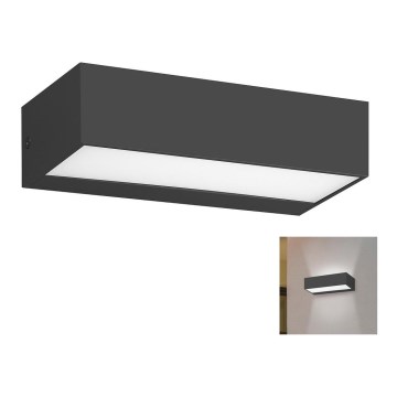 Applique led per esterni IP65 doppia luce regolabile UP DOWN lampada parete  3000K 230V : : Illuminazione