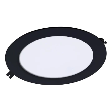 Rabalux - Lampada LED da incasso LED/18W/230V diametro 22 cm nero