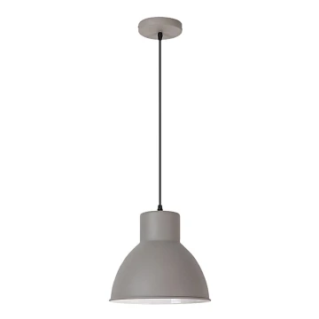 Rabalux - Lampadario 1xE27/60W/230V grigio